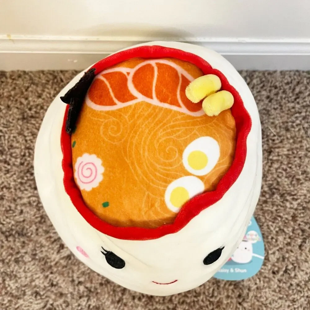 Squishmallows FlipAMallows Raisy & Shun Sushi Ramen 8